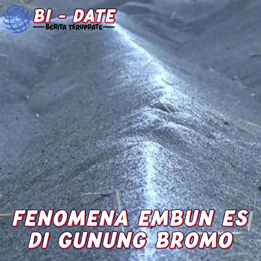 Embun Es di Bromo