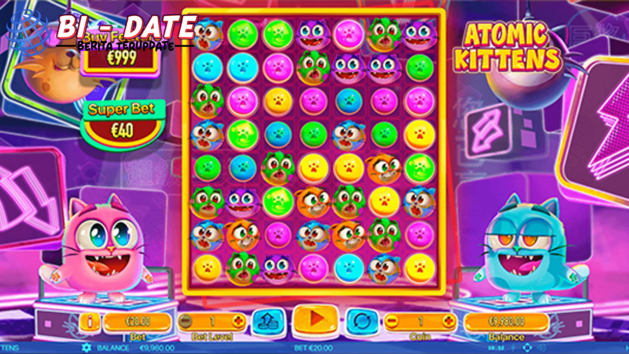 Atomic Kittens: Aksi Kucing Futuristik dalam Slot Habanero!Atomic Kittens: Aksi Kucing Futuristik dalam Slot Habanero!