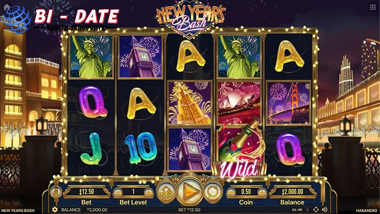 New Years Bash: Pesta Kembang Api Kemenangan di Slot ini!