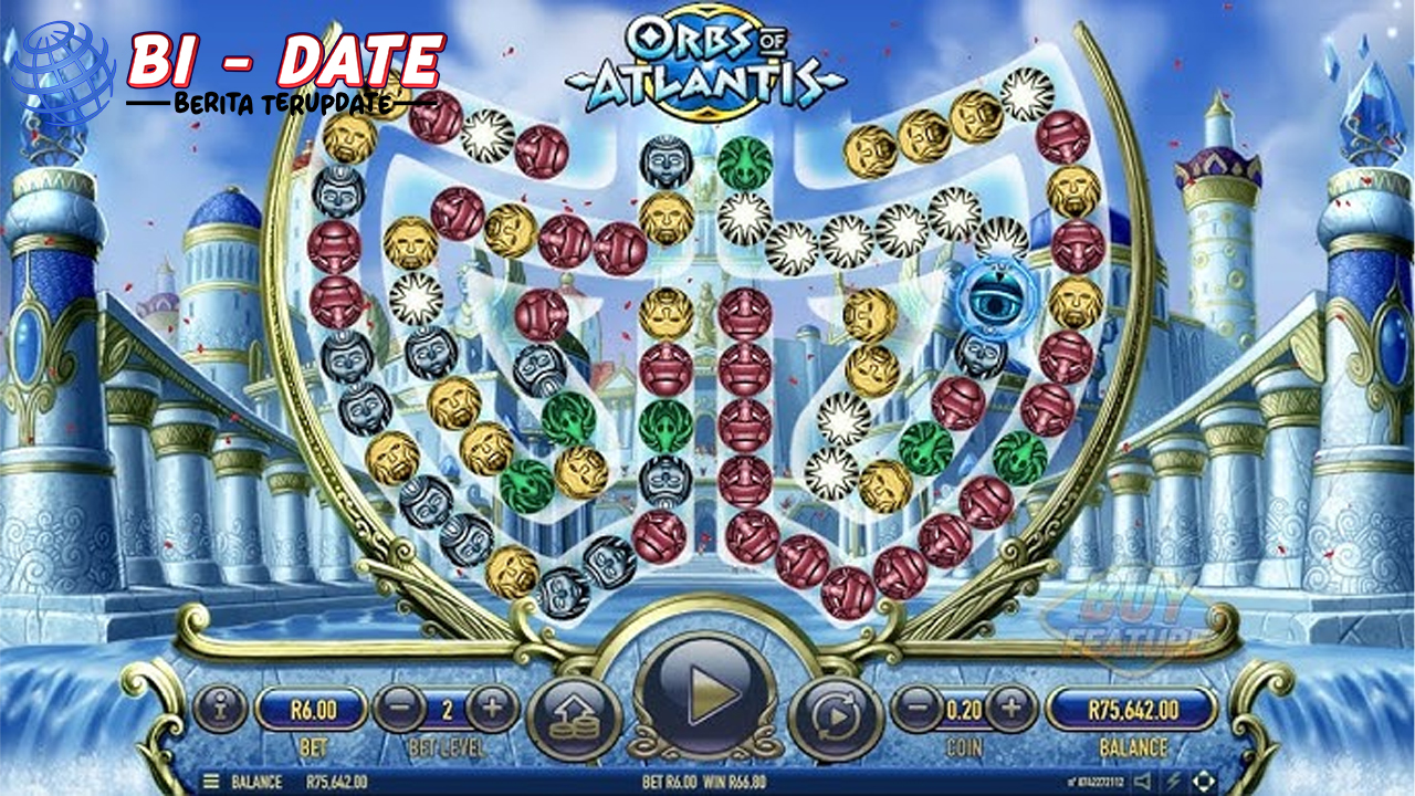 Orbs of Atlantis: Slot Kekuatan Mistik Orbs di Kota Bawah Laut!