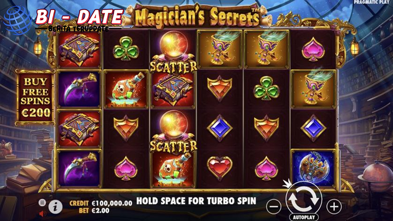 Aksi Sulap Dimulai! Slot Magician's Secrets Bawa Sensasi Seru!