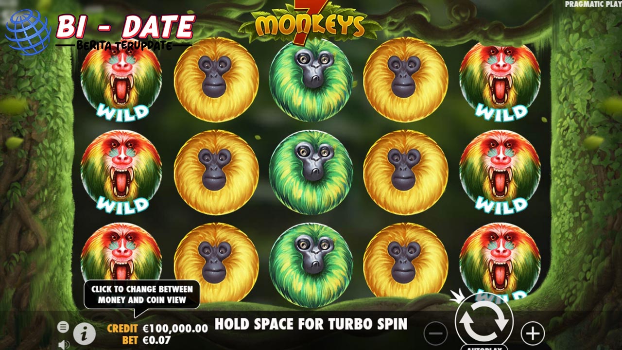 Volatilitas Tinggi, Kemenangan Maksimal: Inilah Slot 7 Monkeys!