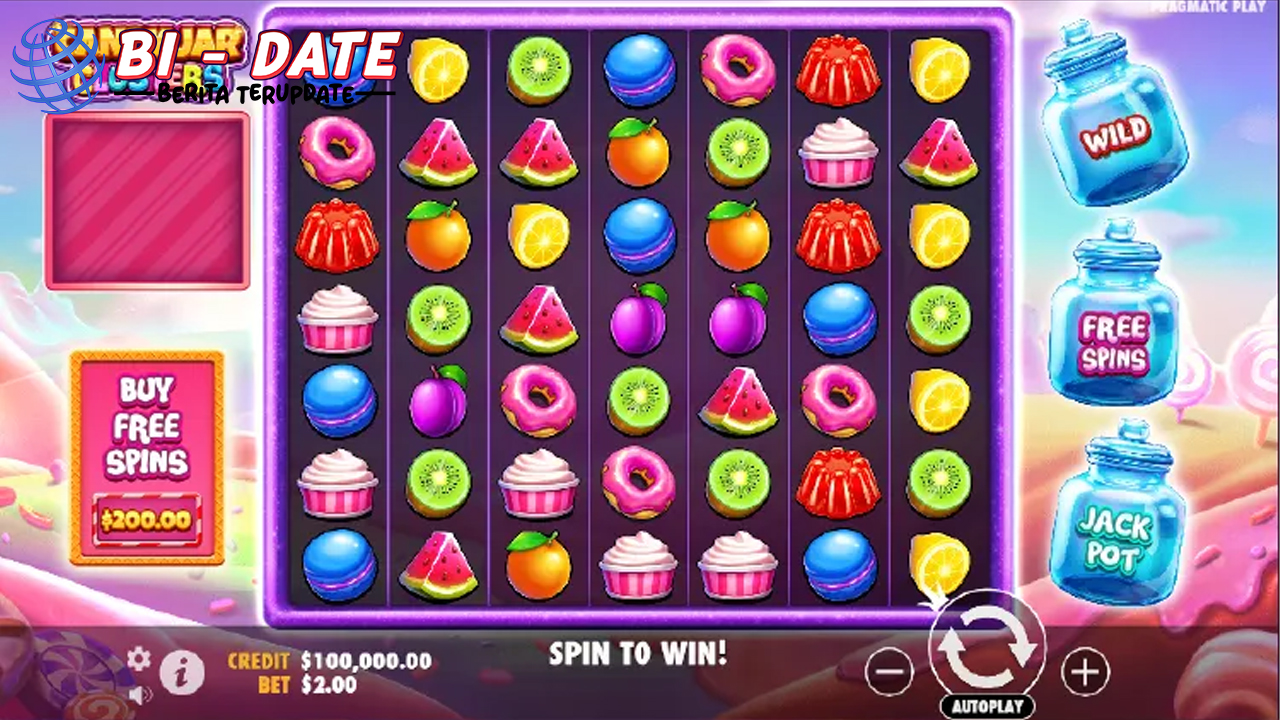 Candy Jar Clusters: Slot Manis dengan Kemenangan Memukau!