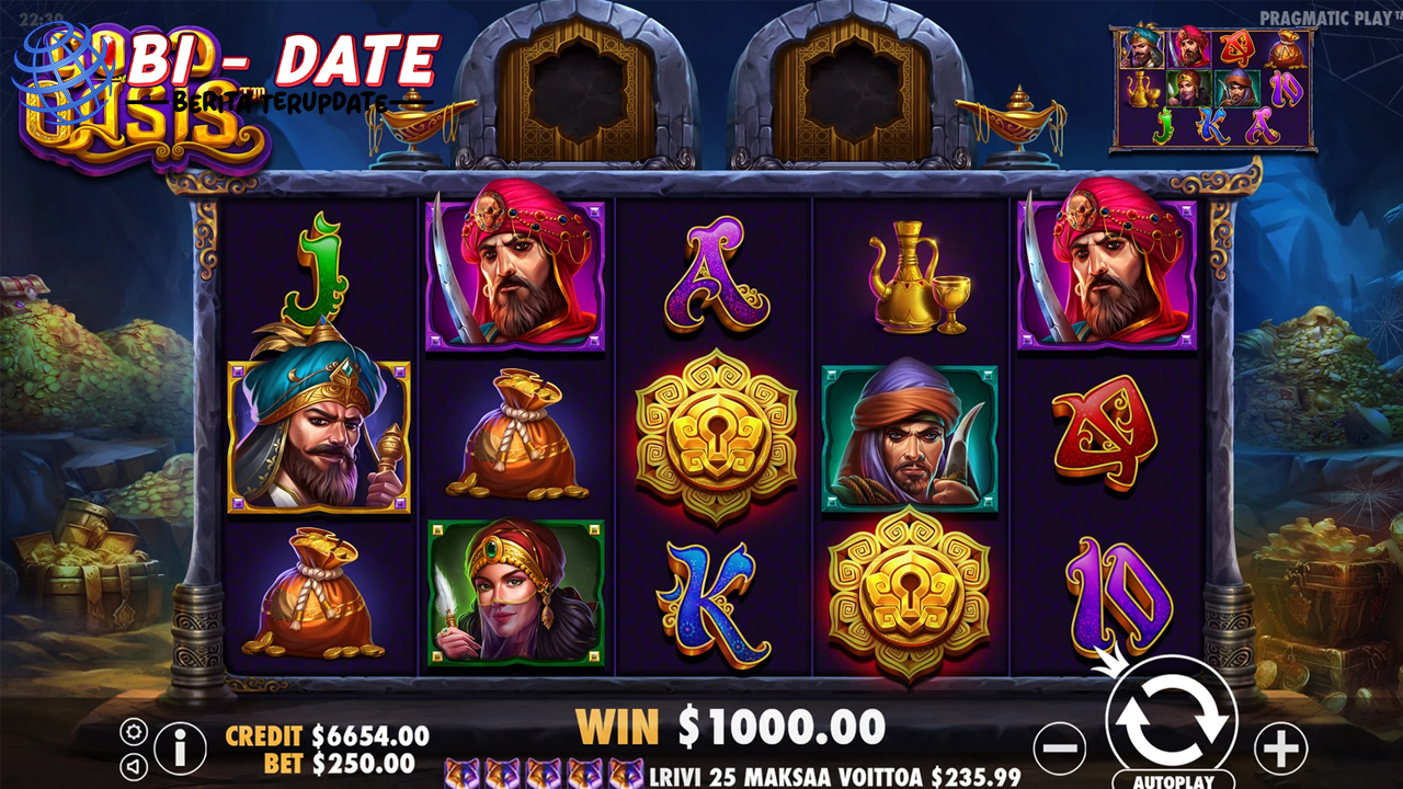 Gold Oasis: Keberuntungan Slot Emas Menanti di Jantung Gurun!