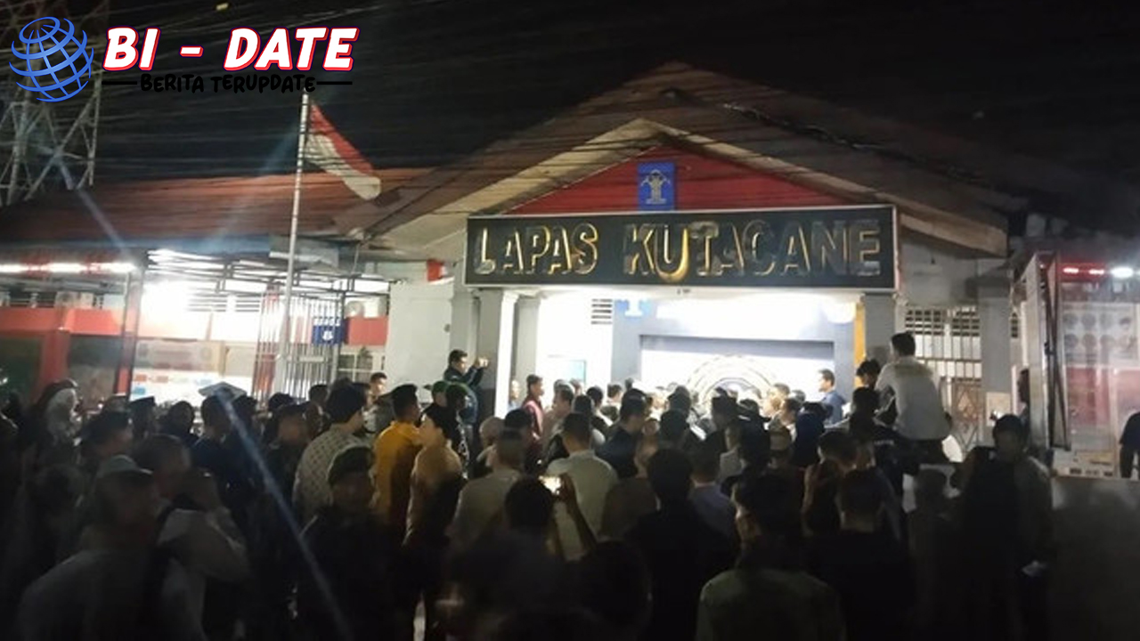 Napi Lapas Kutacane Kabur Massal, Makanan Jelek Faktor Utama!